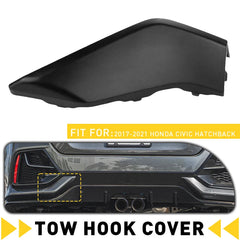 Tow Hook Cap Rear Cover Hatchback Bumper 71506-TGG-A00 For 2016-2021 Honda Civic 6B93BC-57