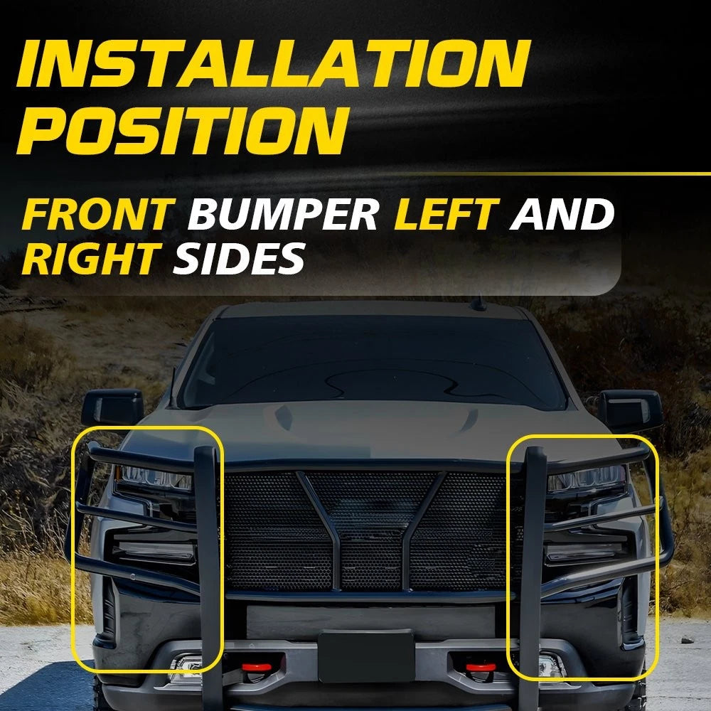 For Chevy Silverado 1500 2019 2020 2021 2022-23 Bumper Bracket LH RH Front EOA 6B93BC-57