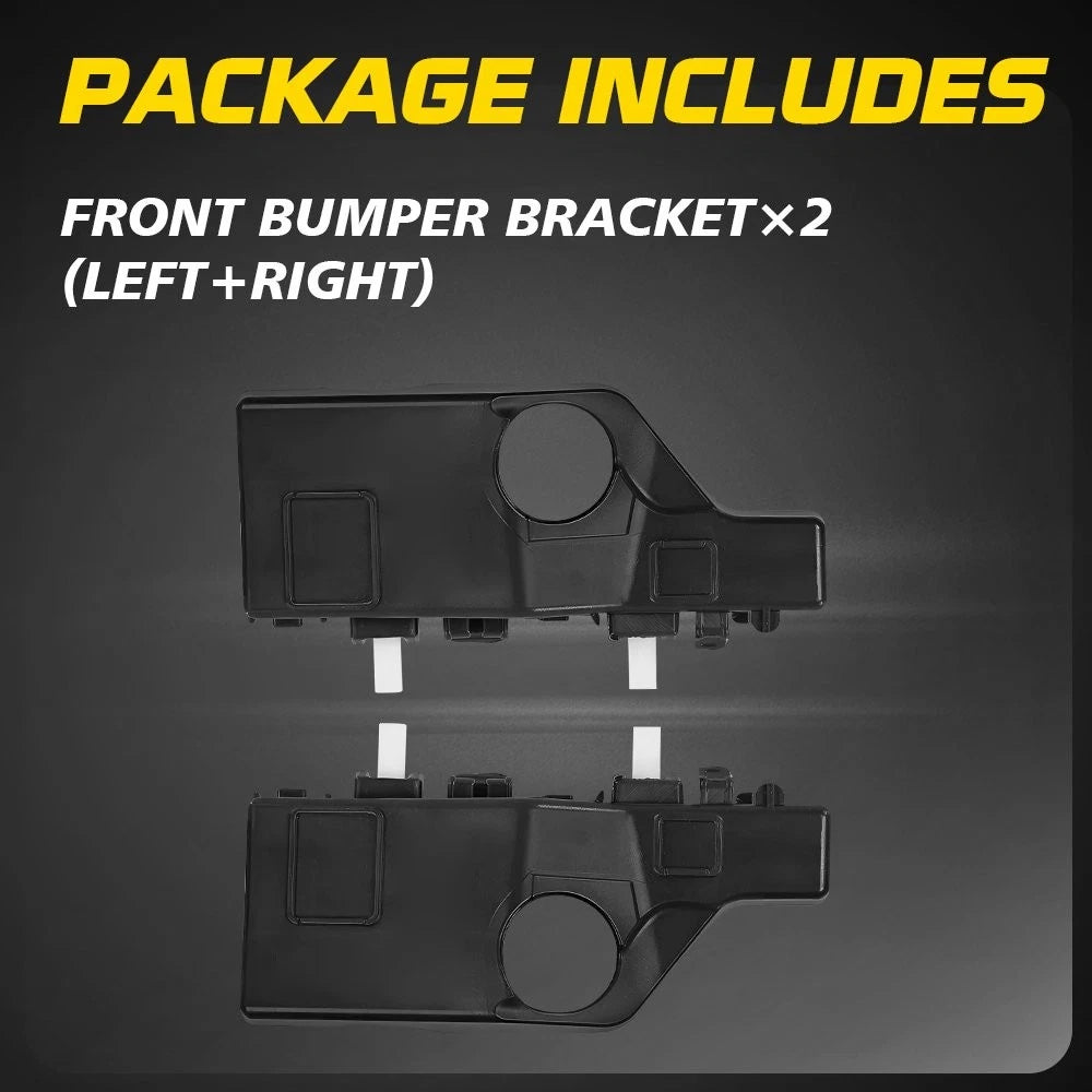 Set of 2 Fit For 2016-2020 Kia Sorento Front Left + Right Bumper Bracket EOA 6B93BC-57