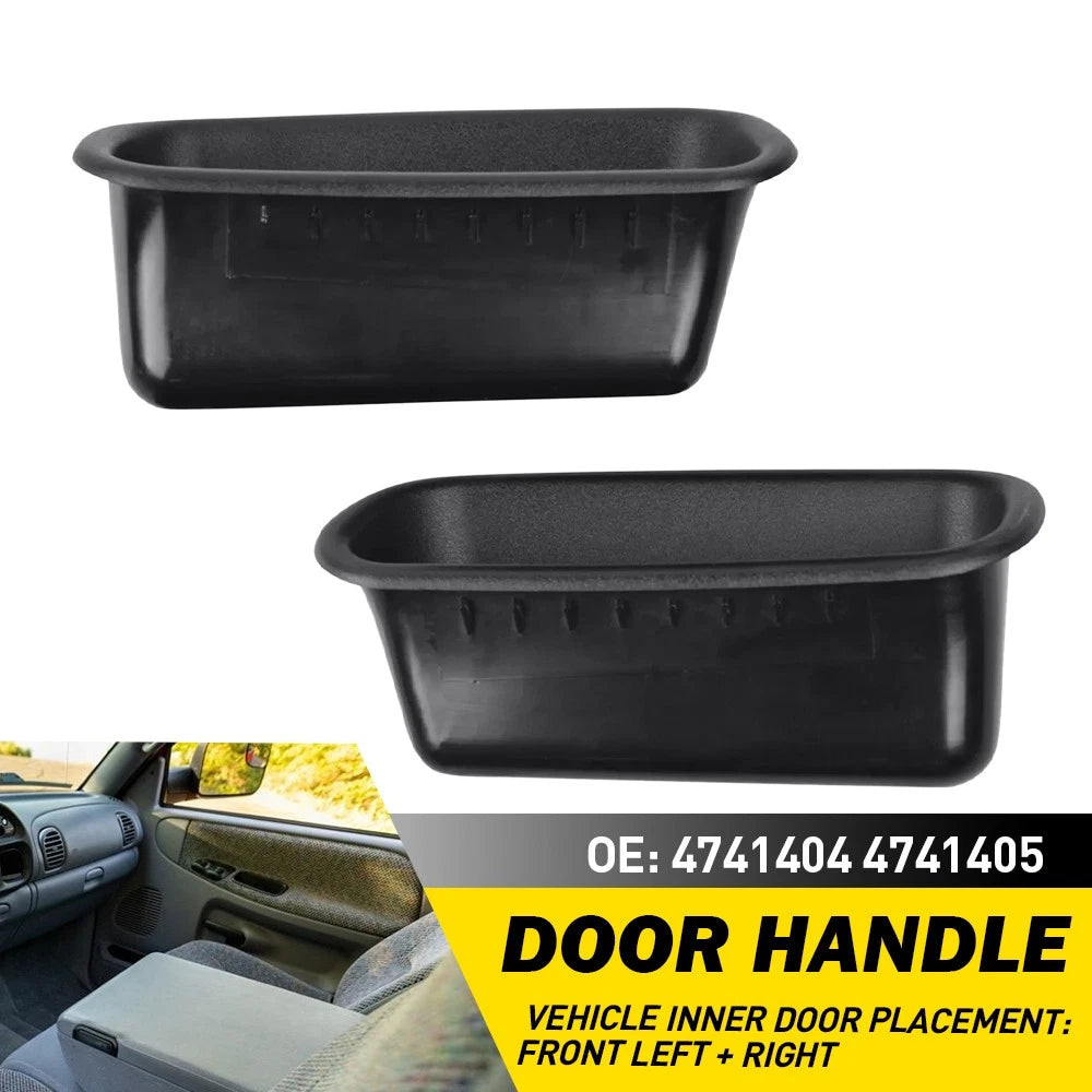 2X Interior Inside Inner Door Handle For 1994-2002 Dodge Ram 1500 2500 3500 EOA 6B93BC-57