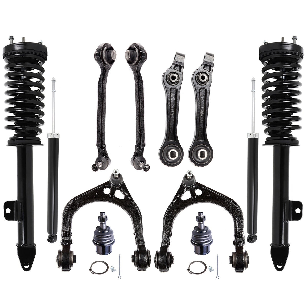 Front Rear Shock Struts Control Arm Sway Bar for Chrysler 300 Charger Magnum RWD 6B93BC-57