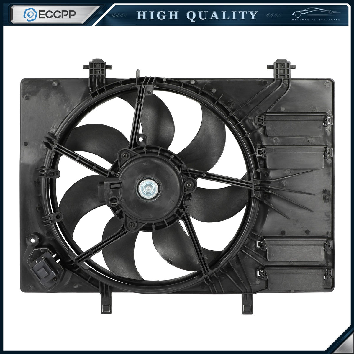 Electric Radiator Fan Assembly For 2018 2019 2020 2021 Ford Ecosport for 624690