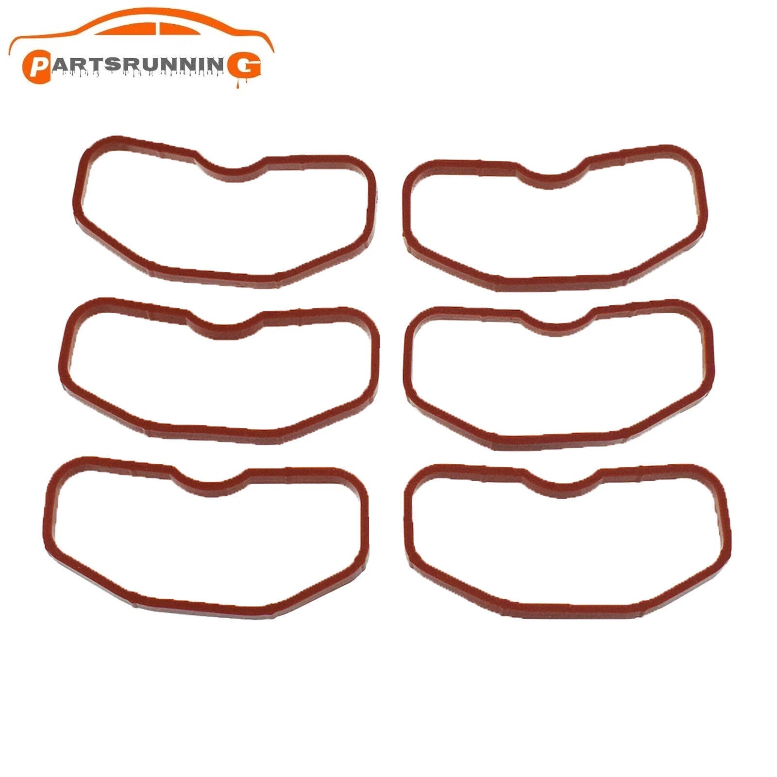 6*Upper & 6*Lower Intake Manifold Gaskets For Audi 3.0T Q5 Q7 A8 A7 A6 S4 S5 SQ5 6B93BC-57
