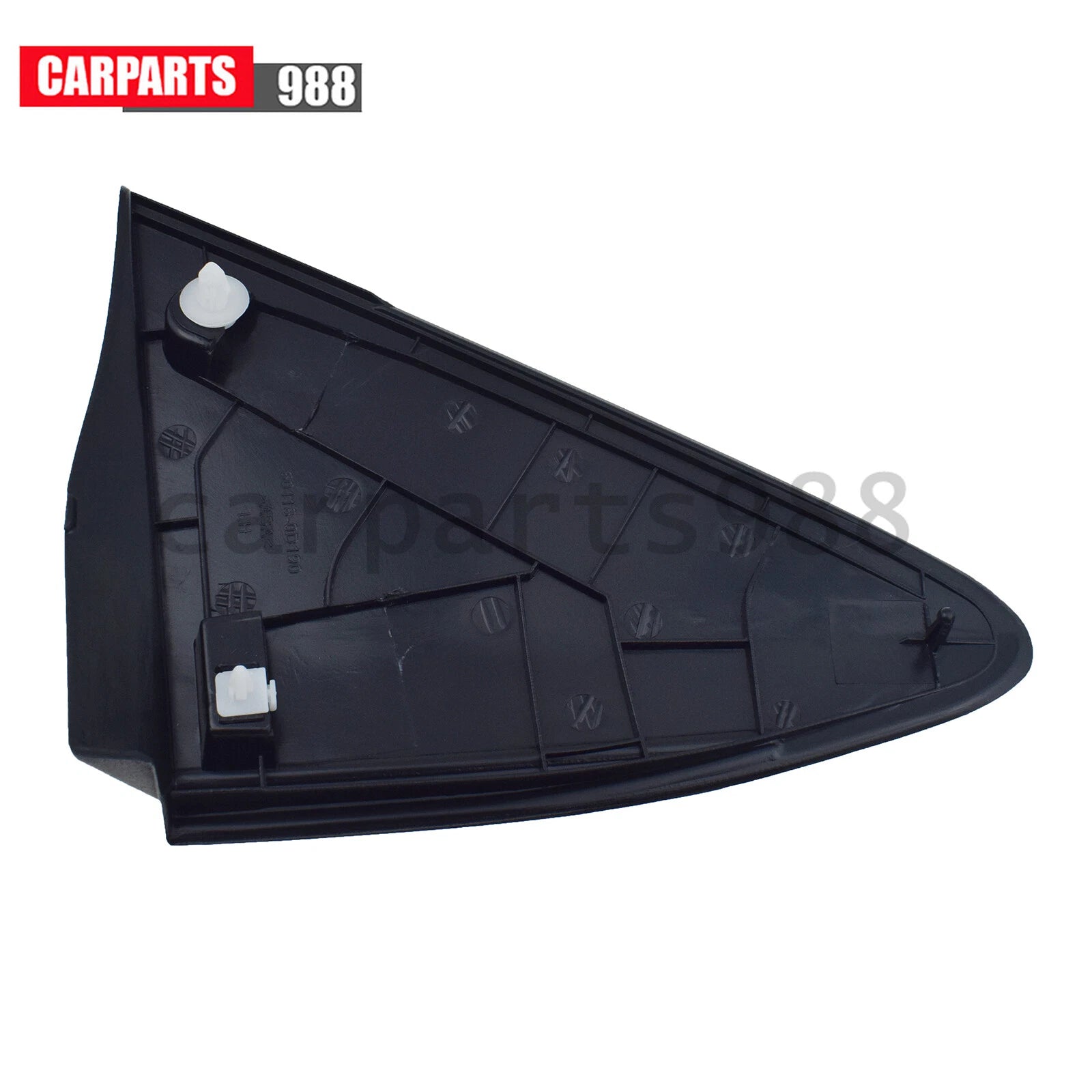 Front Left Fender Mirror Molding Triangle Corner Cover For Toyota Yaris 2012-14 6B93BC-57