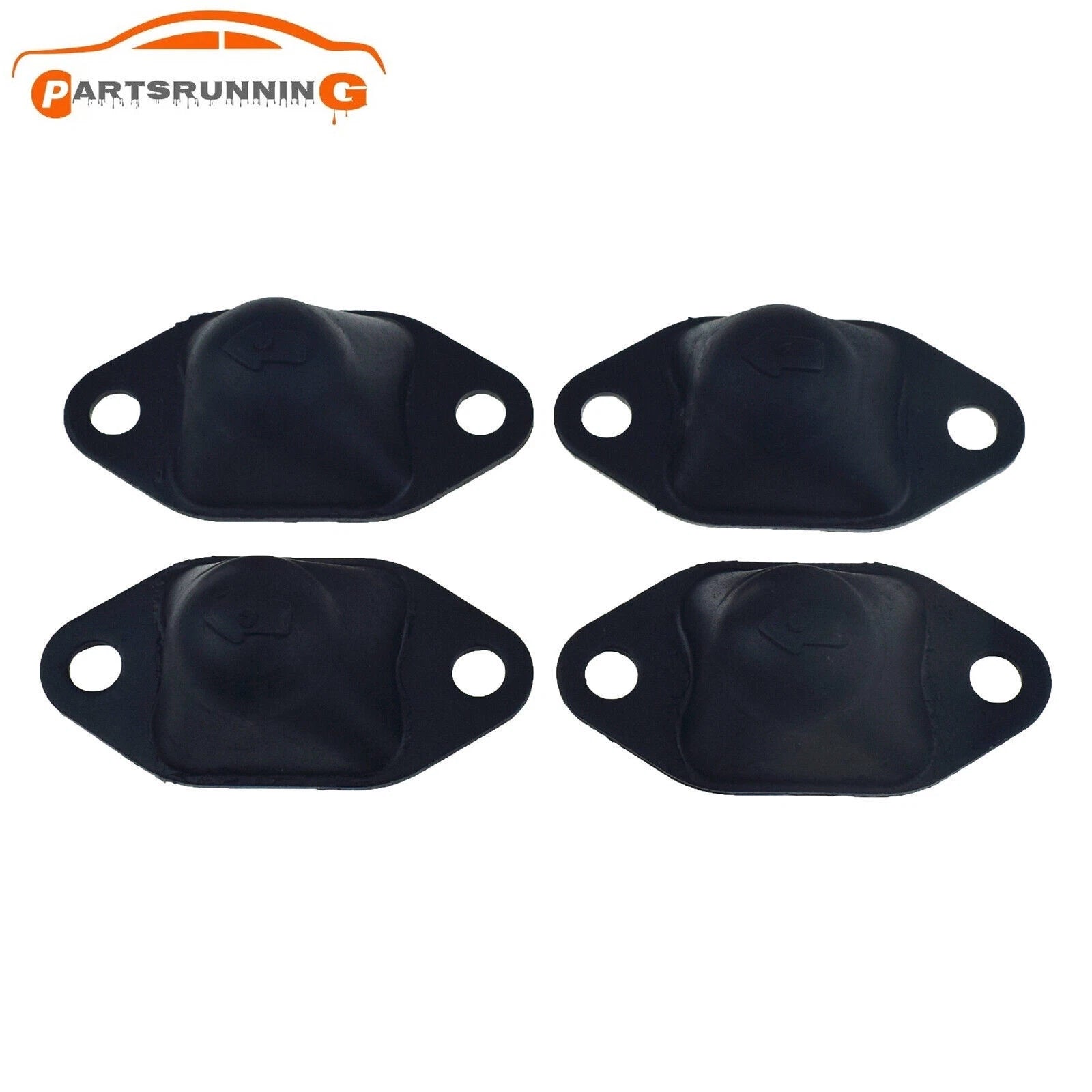 4PCS Front Upper Suspension Arm Bump Stop For Mitsubishi Lancer Montero K9 97-08 6B93BC-57