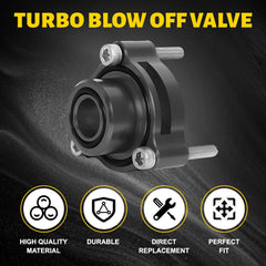 Turbo Blow Off Valve BOV Black For 2019-2023 Chevy Silverado GMC Sierra 2.7L EOA 6B93BC-57