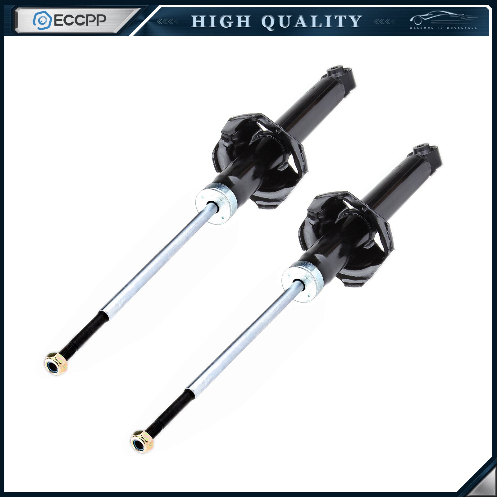 Rear Pair Struts Shocks For 1997-2001 Honda CR-V Left Right ECCPP 6B93BC-57