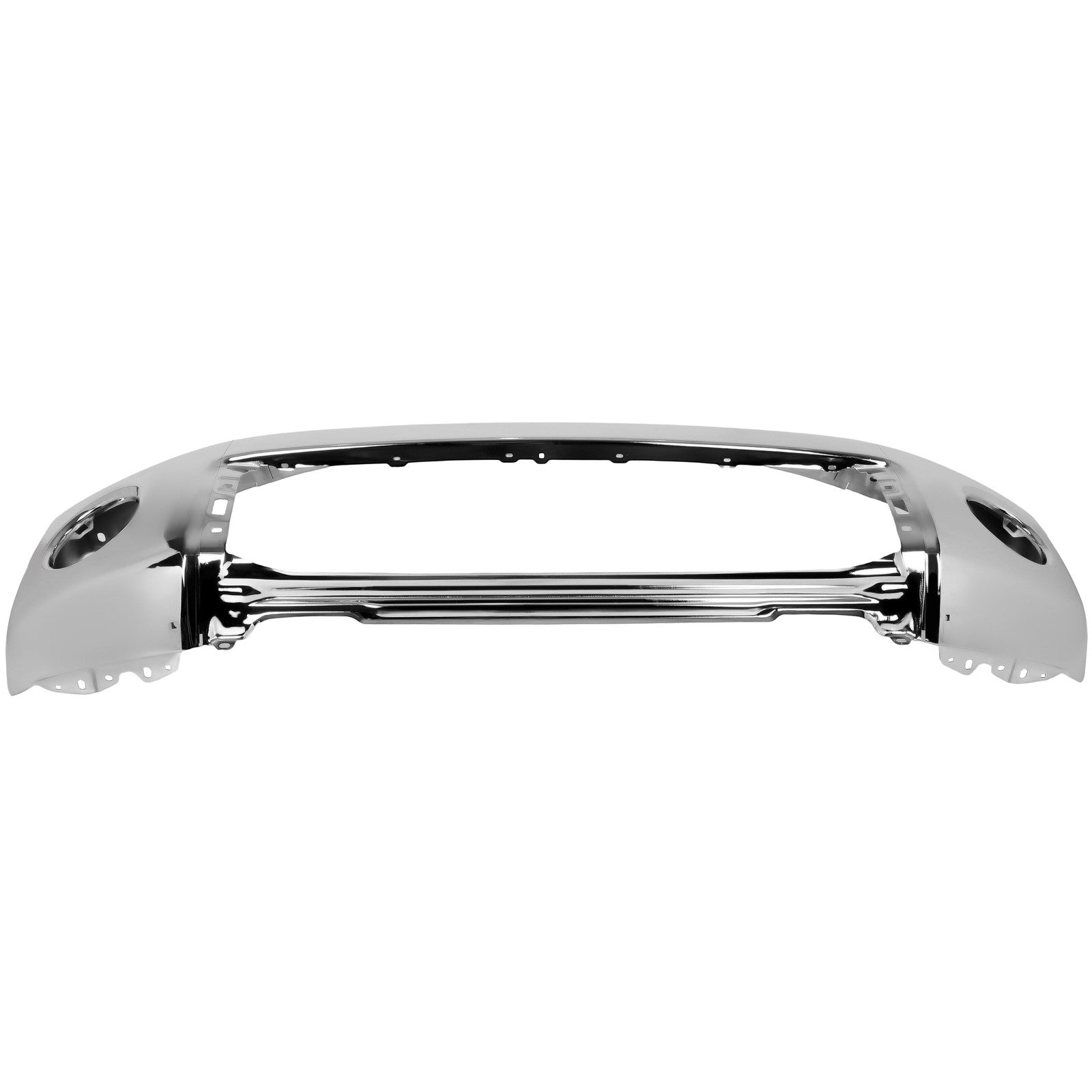 Front Bumper For Toyota Tundra 2007-2013 Chrome Steel W/o Sensor Holes Split KOEEP