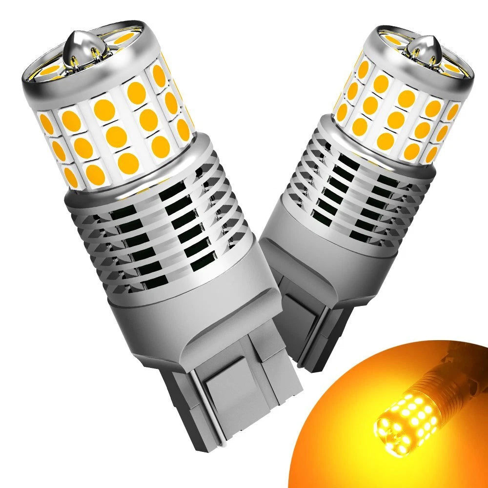 AUXITO 7440 Amber Yellow LED Turn Signal Light Bulbs Canbus Anti Hyperflash Bulb AUXITO