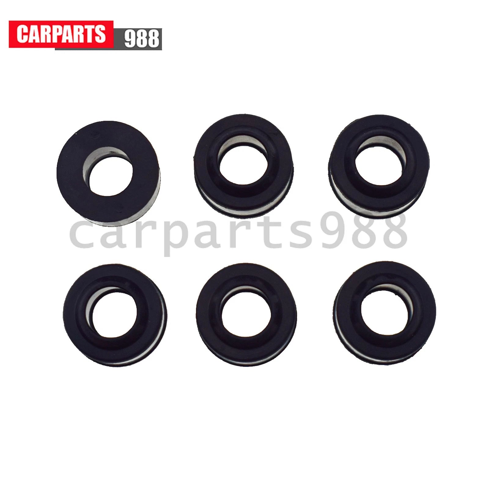 6x Valve Cover Center Bolt Seals Fit For Cummins 4BT, 6BT 12V 3935449 3928406 6B93BC-57