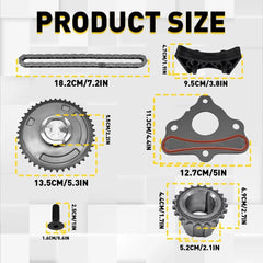 LS Timing Chain Set Fits GM 4.8 5.3 5.7 6.0 LS1 LS2 LS3 LS6 L99 LS4 LS9 LSA EOA 6B93BC-57