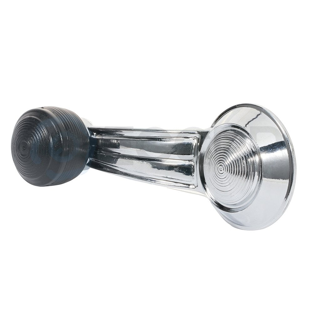 2x For 73-74 Chevrolet K30 Pickup Chrome Black LH Right Side Window Crank Handle 6B93BC-57