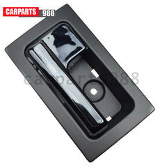 Left LH Interior Door Handle Chrome & Gray For 2009-14 Ford F150 9L3Z-1522601-CB 6B93BC-57