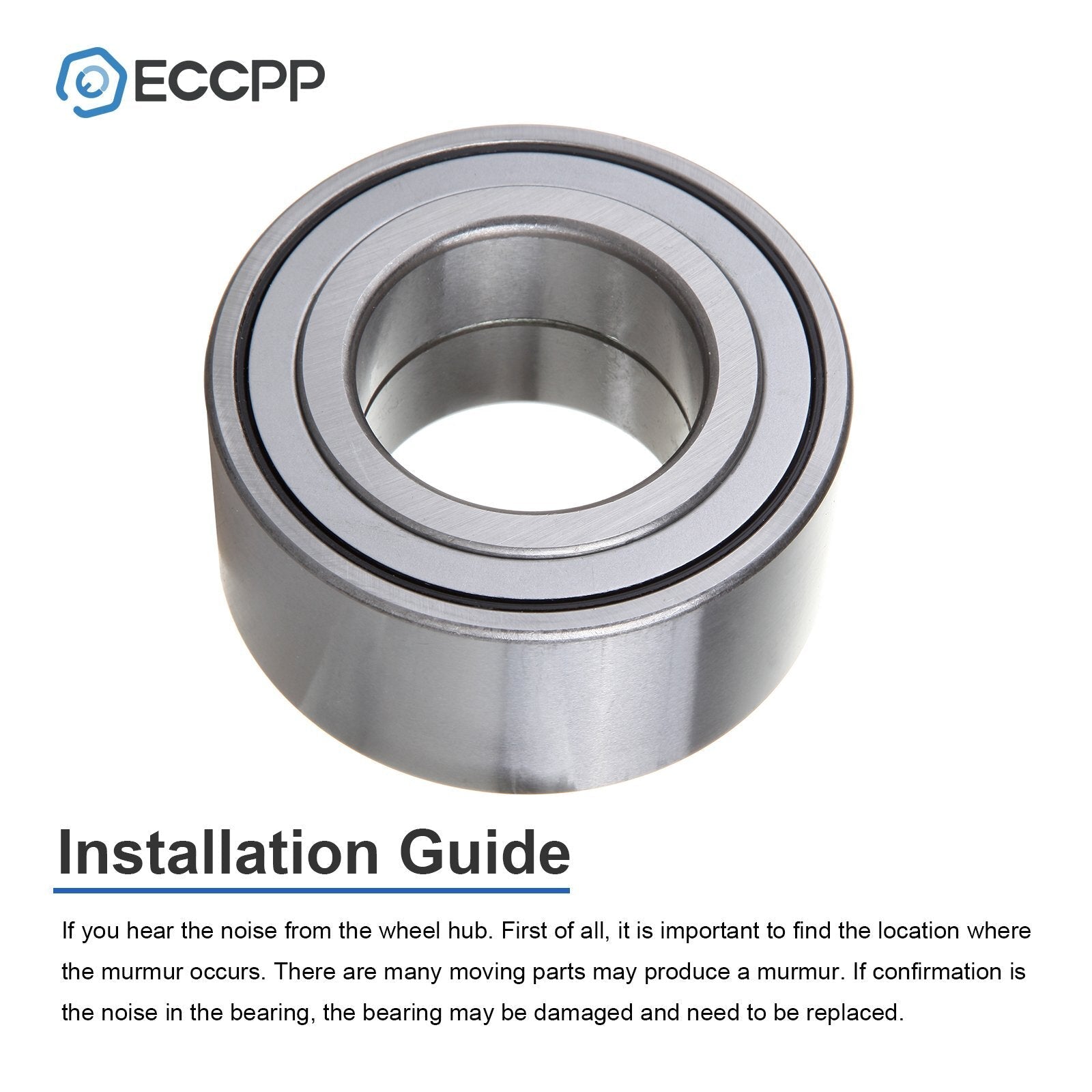 2Pcs Wheel Bearings Front For Hyundai Sonata Santa Fe Tucson Kia Optima Sportage 6B93BC-57