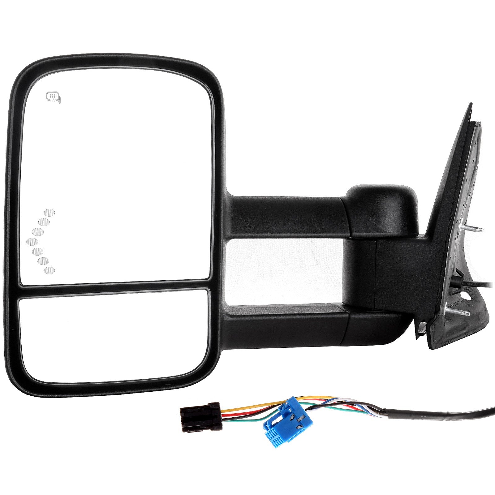 Tow MirrorsFor 03-06 Chevy Silverado 1500 3500 Power Heated Arrow Signal Light 6B93BC-57