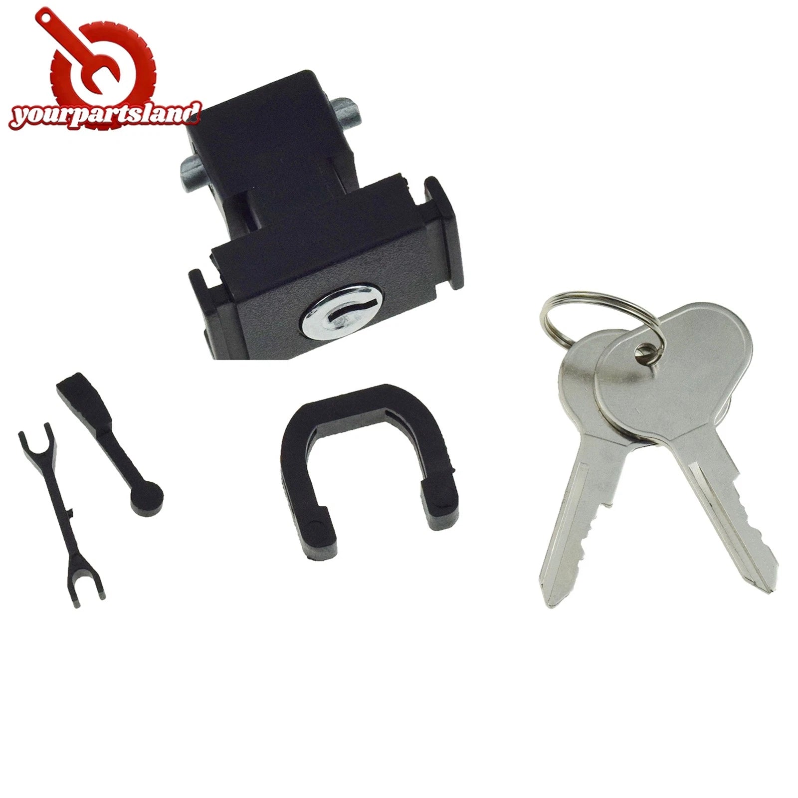 Glove Box Latch Locking 2 Keys For VW Type1 Super Beetle 1974-1979 Vanagon 80-91 6B93BC-57