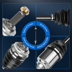 For Subaru Forester 2003 2004-2008 2.5L Front Left or Right CV Axle Assembly KOEEP