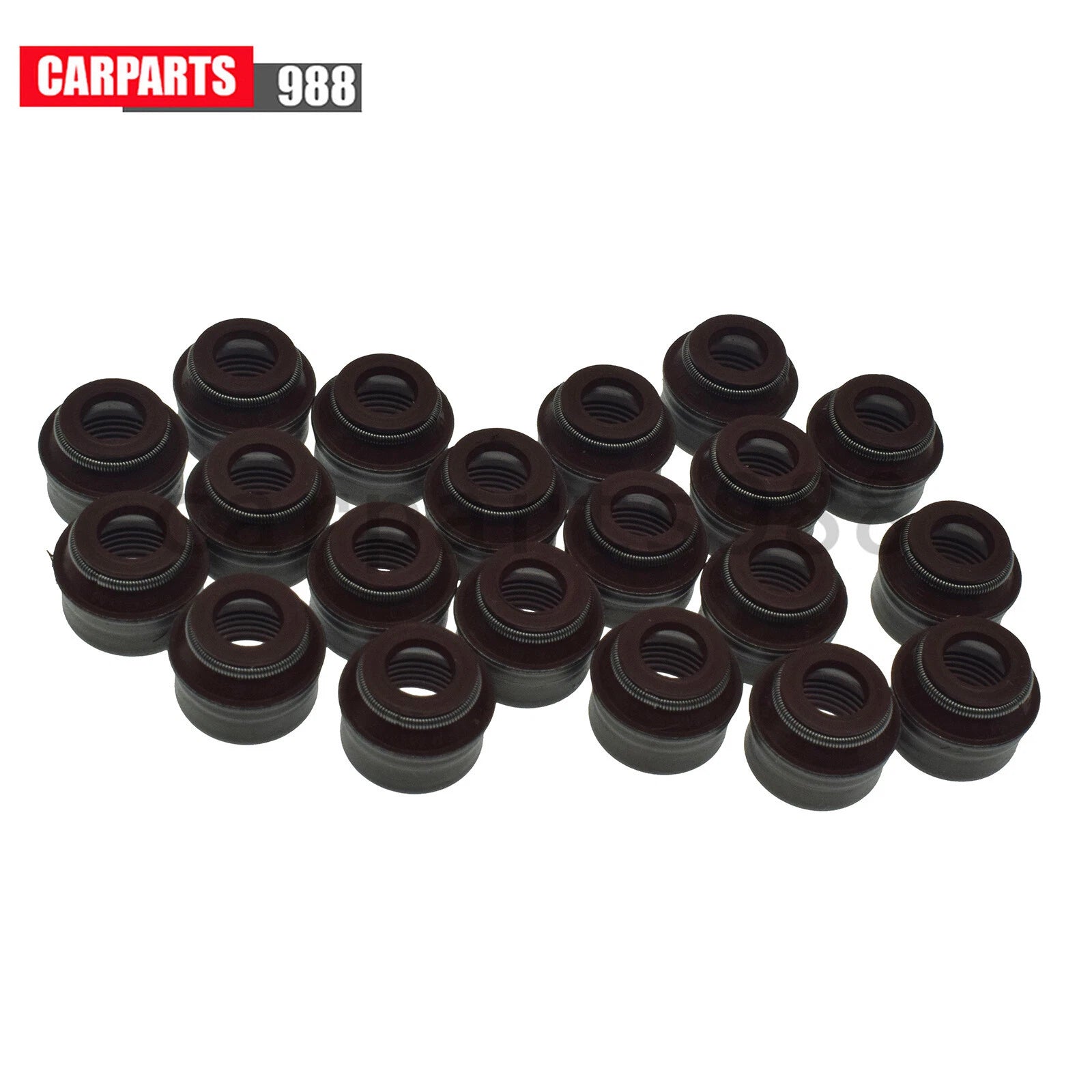 20x Valve Stem Seal 6mm For VW Passat Beetle AUDI A3 A4 A6 A8 Quattro 036109675A 6B93BC-57