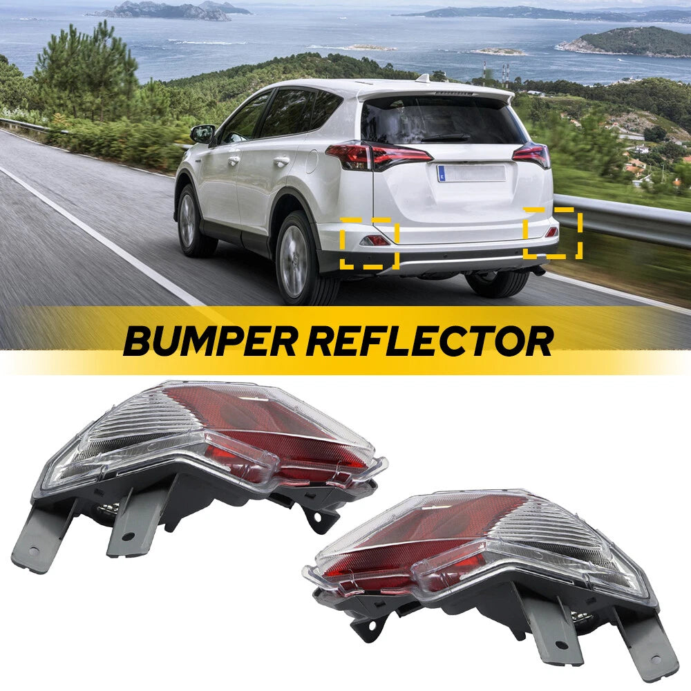 For Toyota RAV4 2016-2018 Right Side Rear Bumper Light Reflector Lamp 814800R040 6B93BC-57