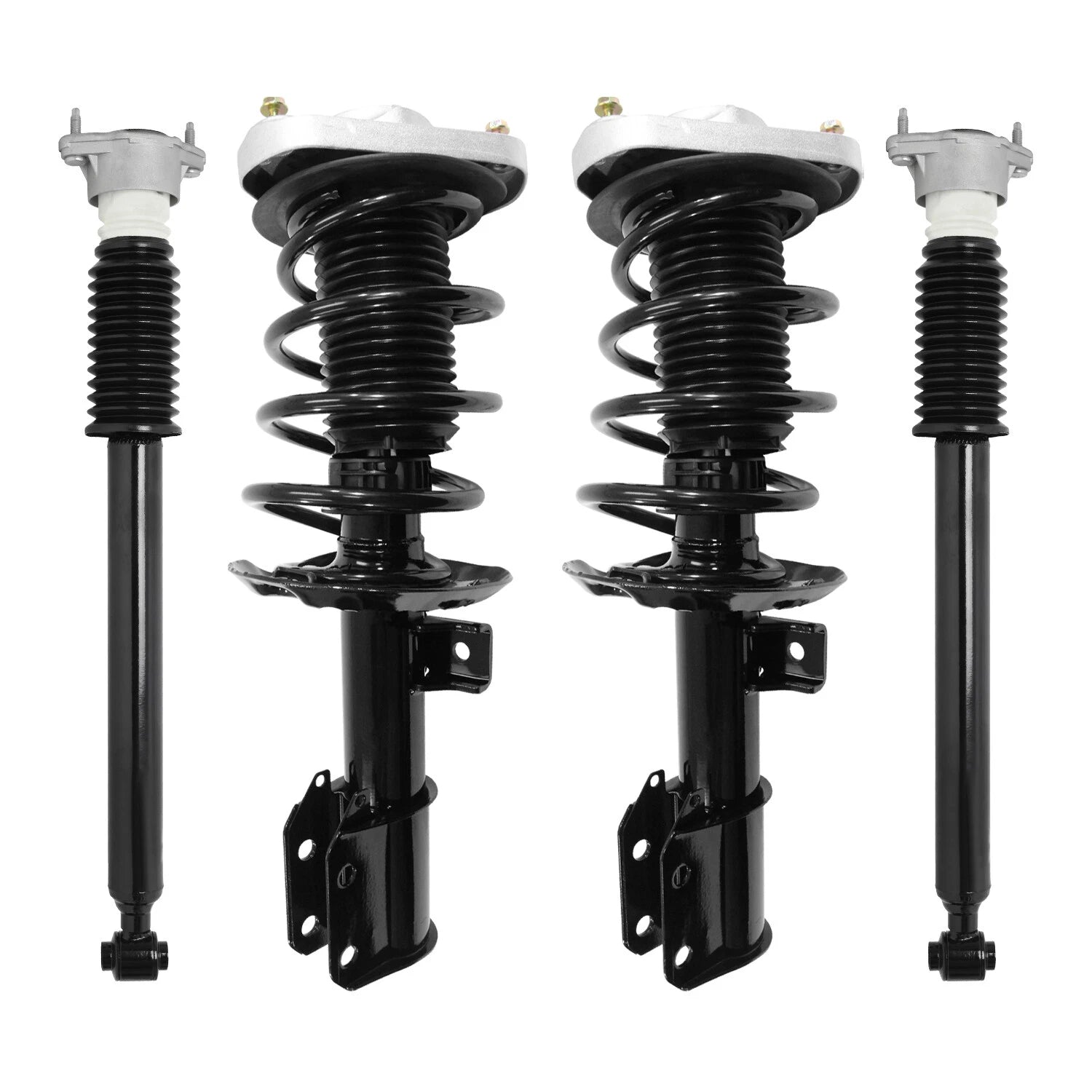 Front & Rear Complete Strut Assembly Shock Kit for 2014-2016 Mercedes-Benz 6B93BC-57
