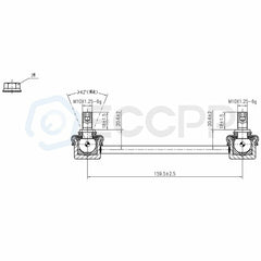 8Pcs Front Lower Control Arms Rear Sway Bar Links For 2001-2002 03 Mazda Protege KOEEP