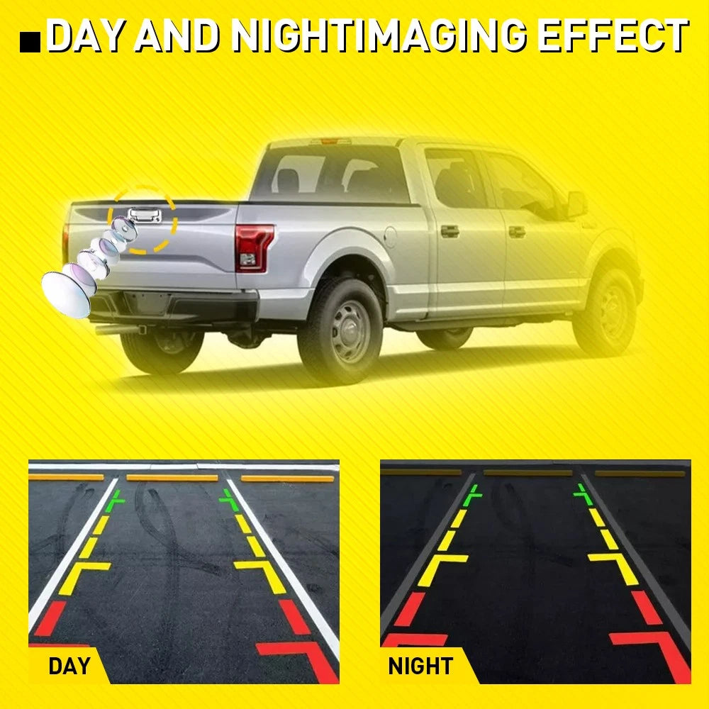 8L3Z-9943400-AC Rear View Backup Camera Tailgate Handle For 2004-14 Ford F150 EA 6B93BC-57