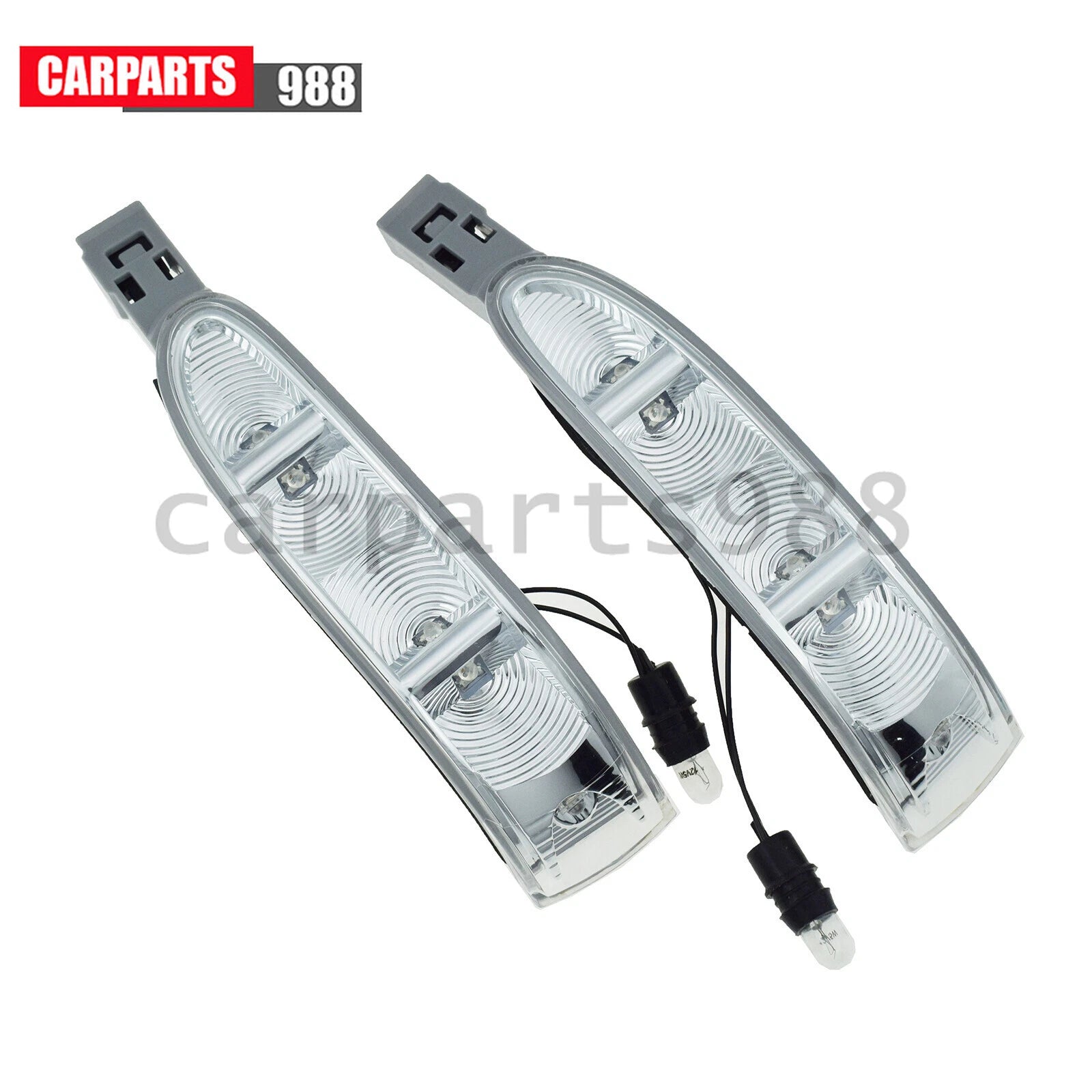 Pair Door Mirror Turn Signal Light For Mercedes W164 ML350/500 GL320 1648200521 6B93BC-57