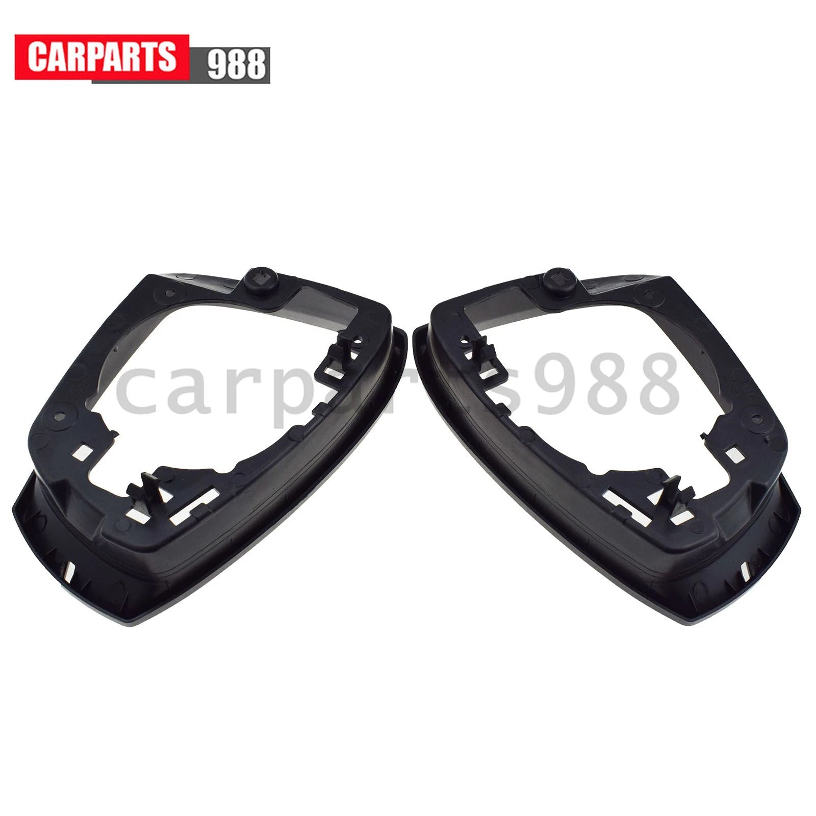 Left Right Rearview Mirror Frame Cover Fit For 2010-2016 VW Polo 6R0857601B 6B93BC-57