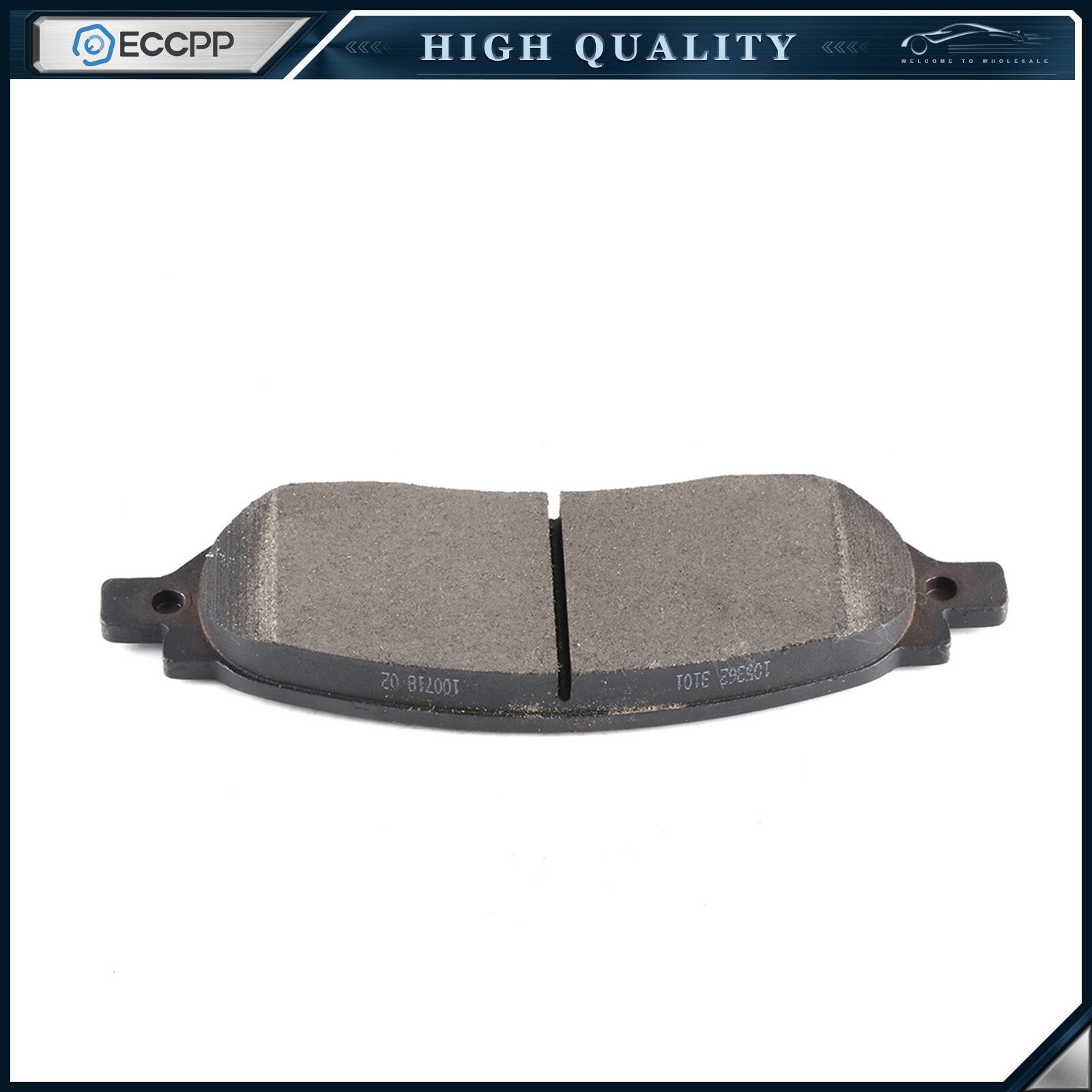 Rear Brake Calipers Brake Rotors Pads Set 8Pcs For 2008 Ford F-350 Super Duty 6B93BC-57