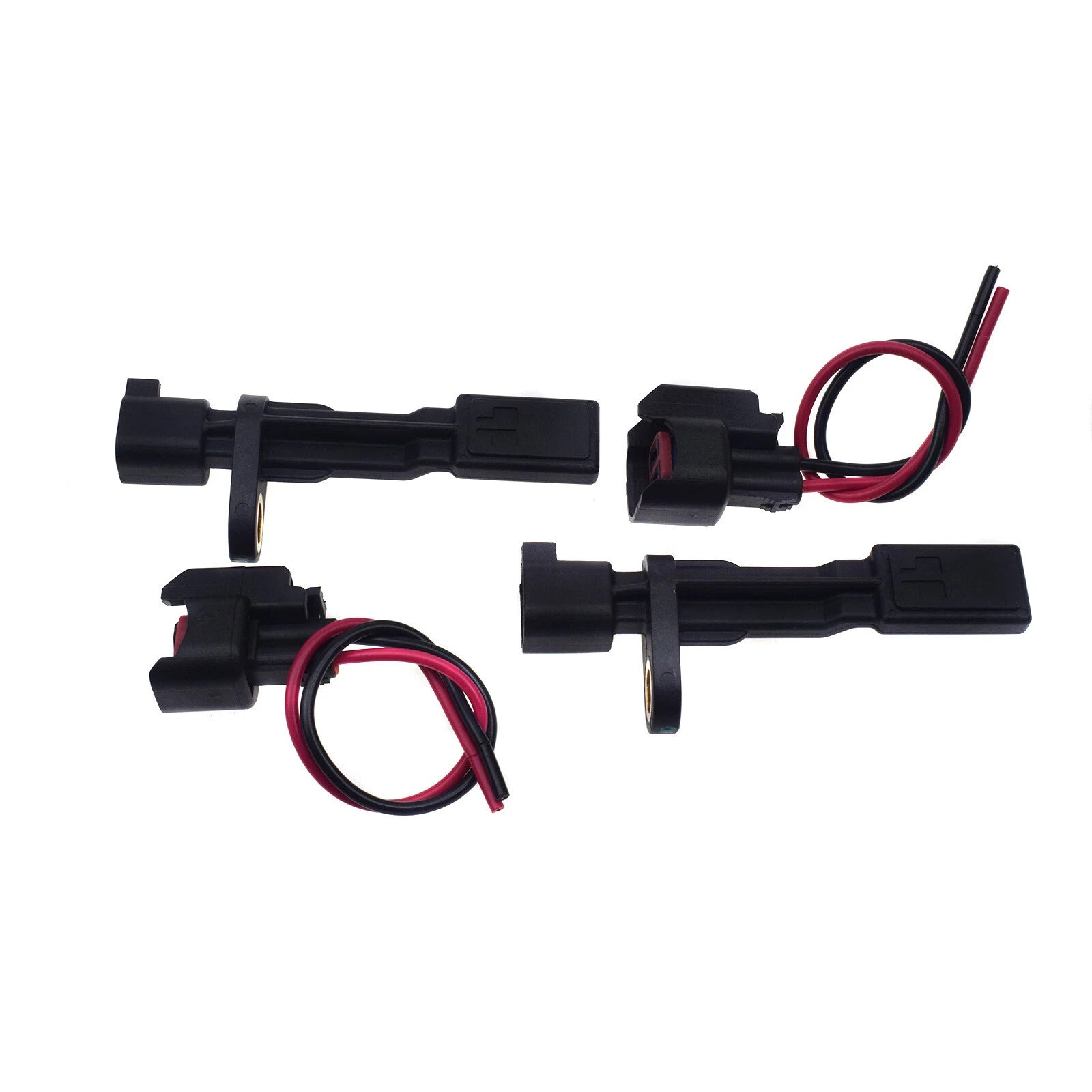 2 Rear ABS Sensor + Connector for Jeep Liberty Wrangler Dodge Nitro 52125003AB 6B93BC-57