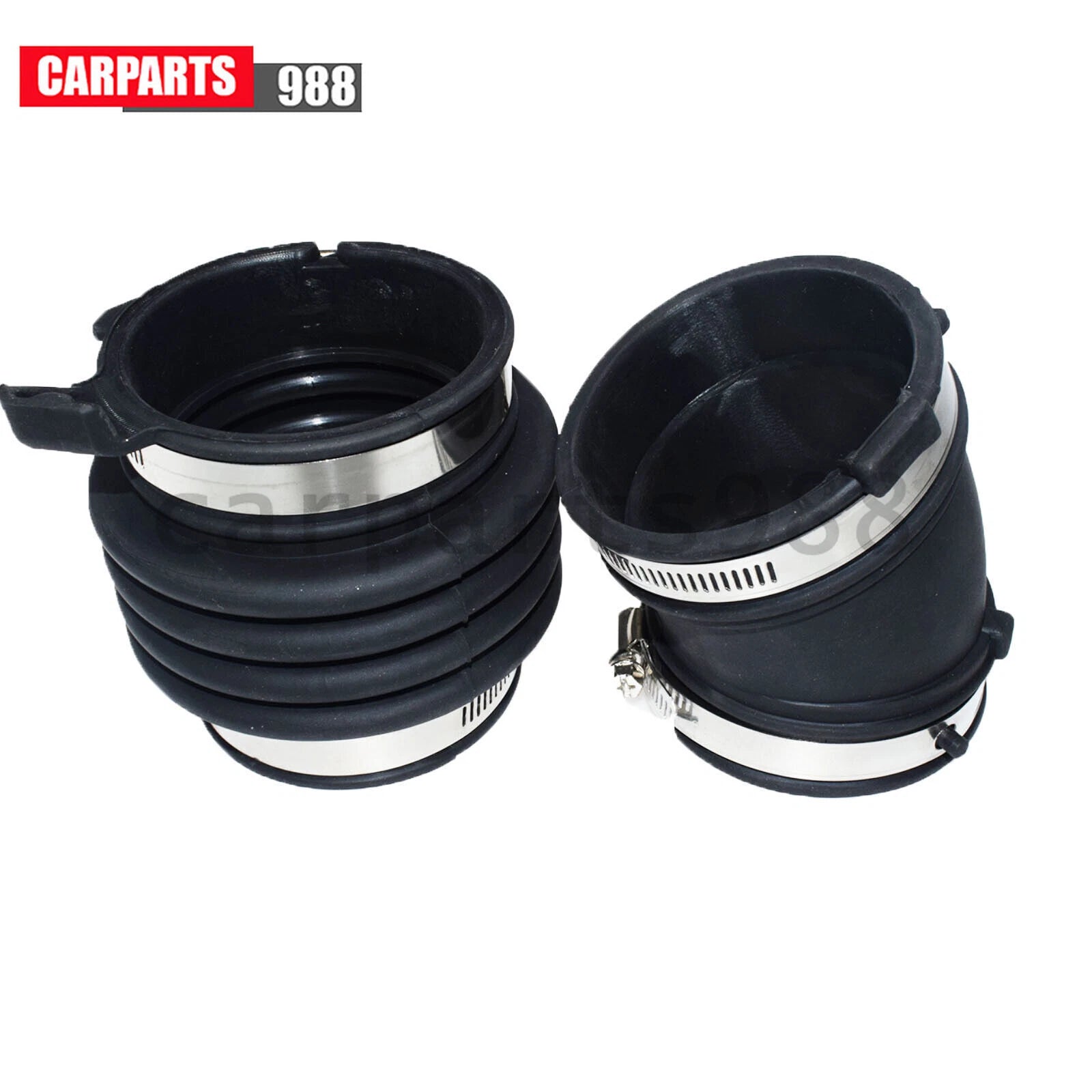 Set of 2 Air Intake Resonator Hose Tube Boot For 2006-08 Infiniti M35 16576EG00A 6B93BC-57