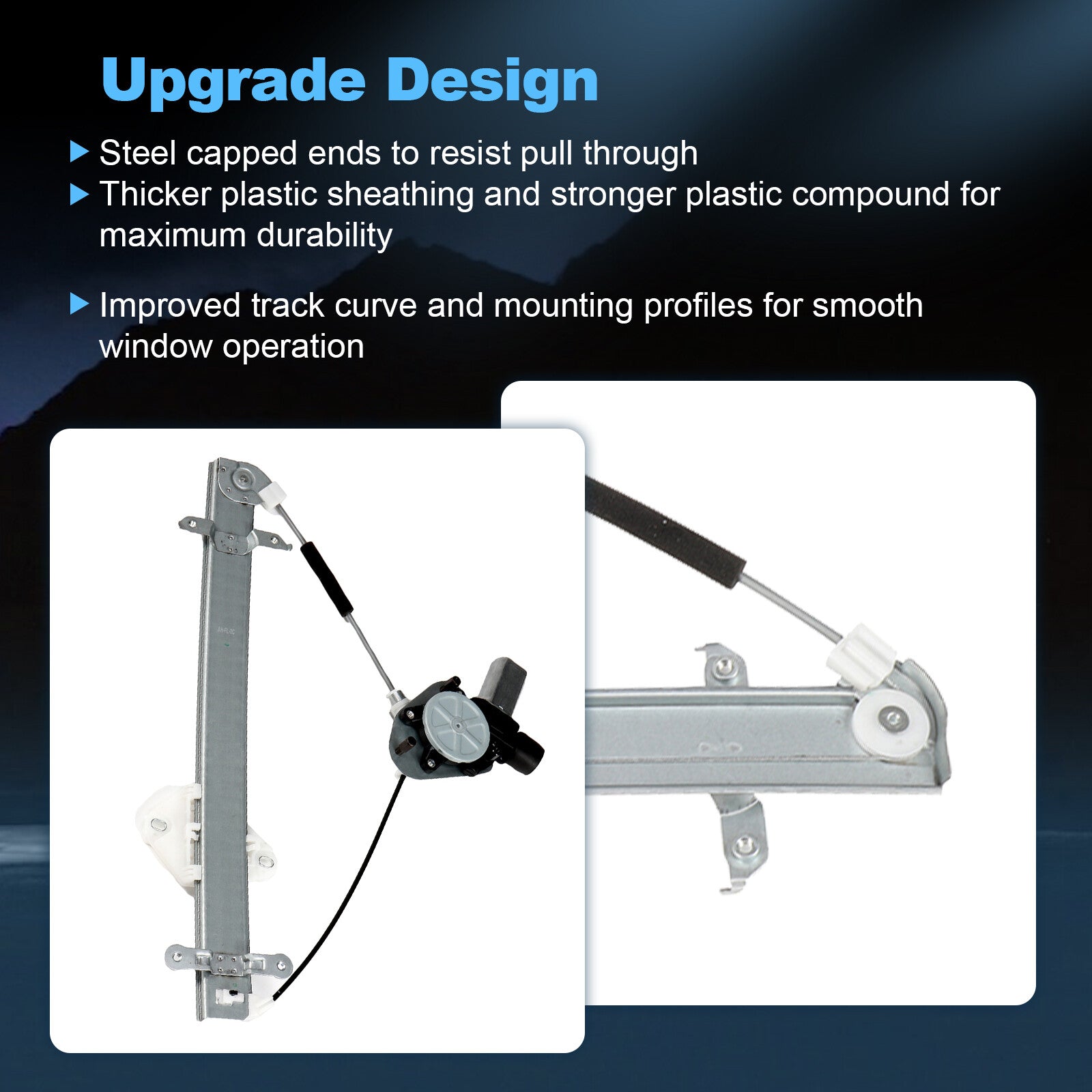 For 2010-2014 Subaru Outback Front Left Power Window Regulator With Motor 6B93BC-57