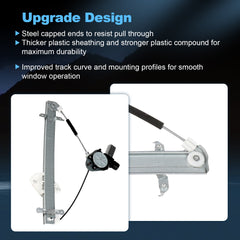 For 2010-2014 Subaru Outback Front Left Power Window Regulator With Motor 6B93BC-57