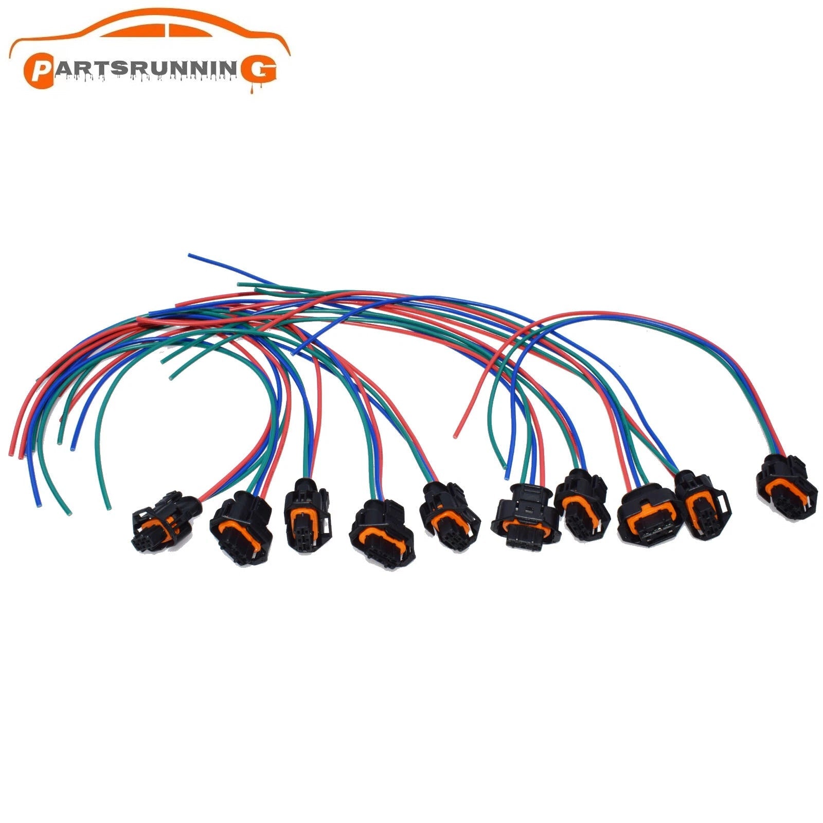 10X Camshaft Position Sensor Connector PC641,5S1348 For Benz C300 C350 E350 W211 6B93BC-57