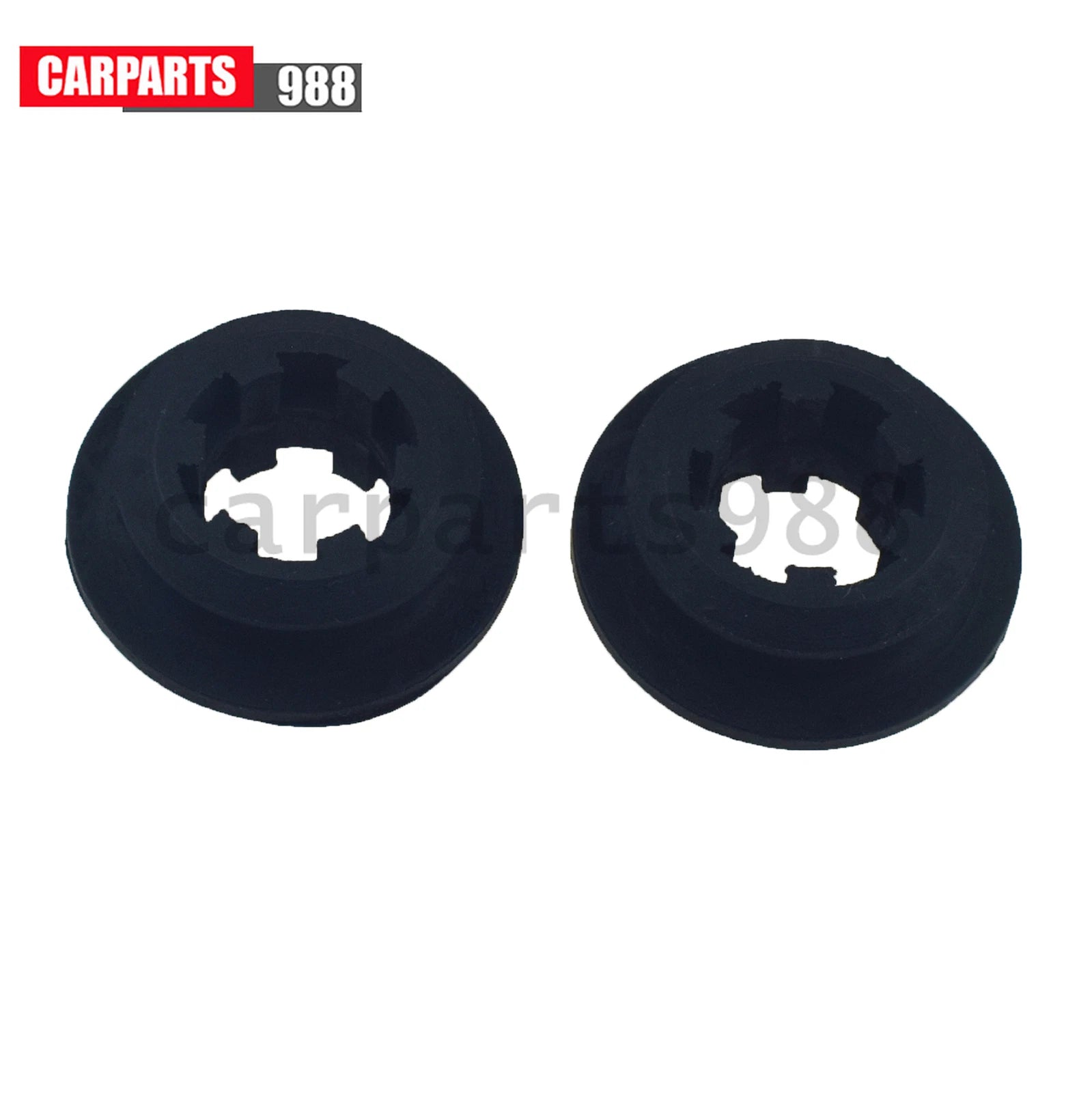 Set of 2 Car Radiator Mount Insulator for Toyota Corolla 2010-2019 16523-0T080 6B93BC-57