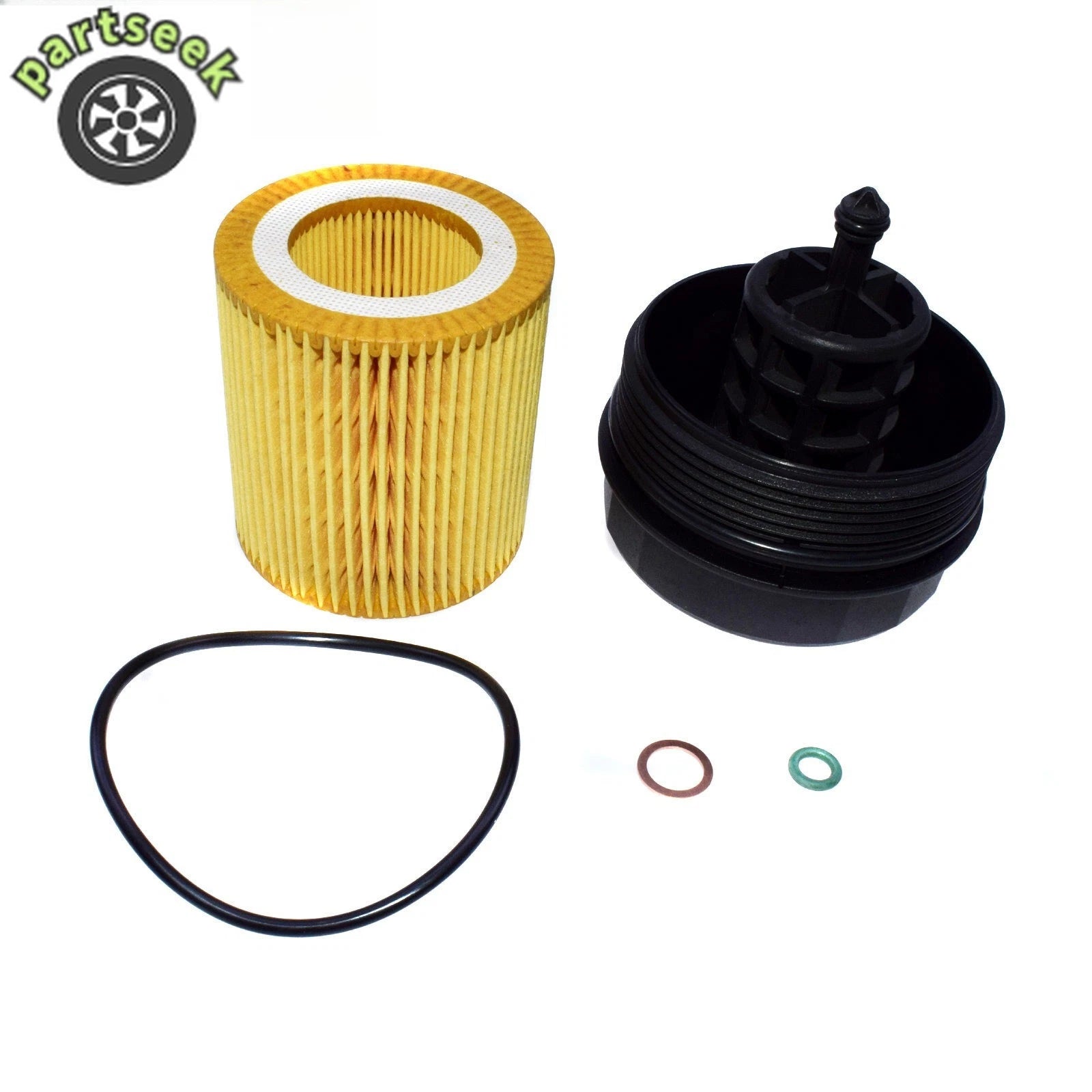 Engine Oil Filter & Cap For BMW E60 E90 E92 F10 E82 E83 X5 Z4 HU816X 11427525334 6B93BC-57