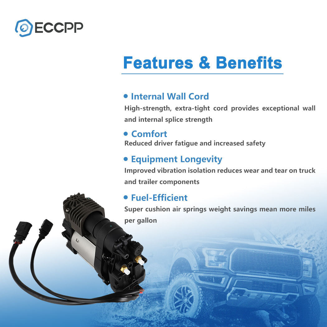 Air Suspension Air Compressor Pump For Porsche Cayenne II 958 Touareg 2011-2018 6B93BC-57