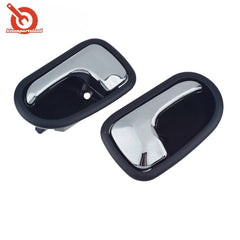 Inside Door Handle Chrome Left Right For Mazda Protege 323 626 Ford Activa Liata 6B93BC-57