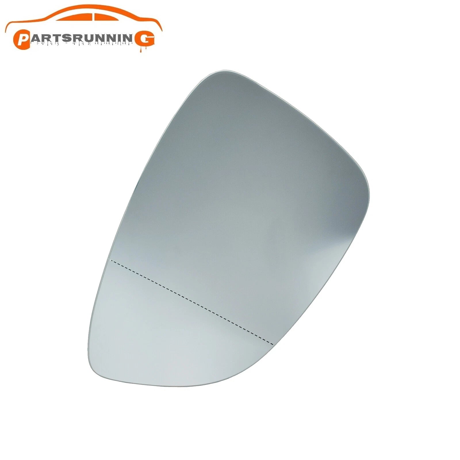 Driver Left Side Mirror Glass Heated For 2009-2017 VW CC Eos Passat 5C6857521B 6B93BC-57
