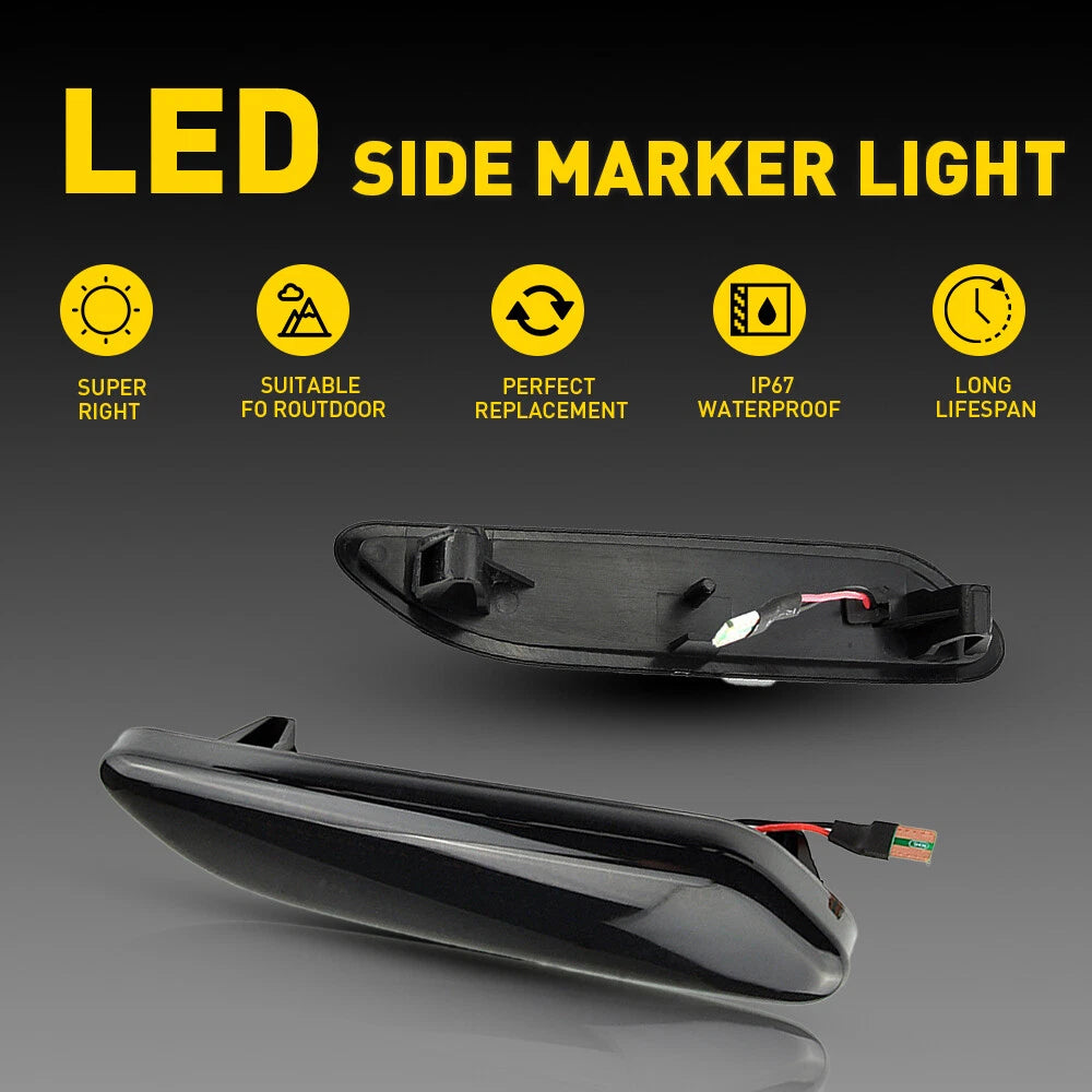 Dynamic Led Side Marker Turn Signal Light for Mini Cooper R60 R61 Countryman 6B93BC-57