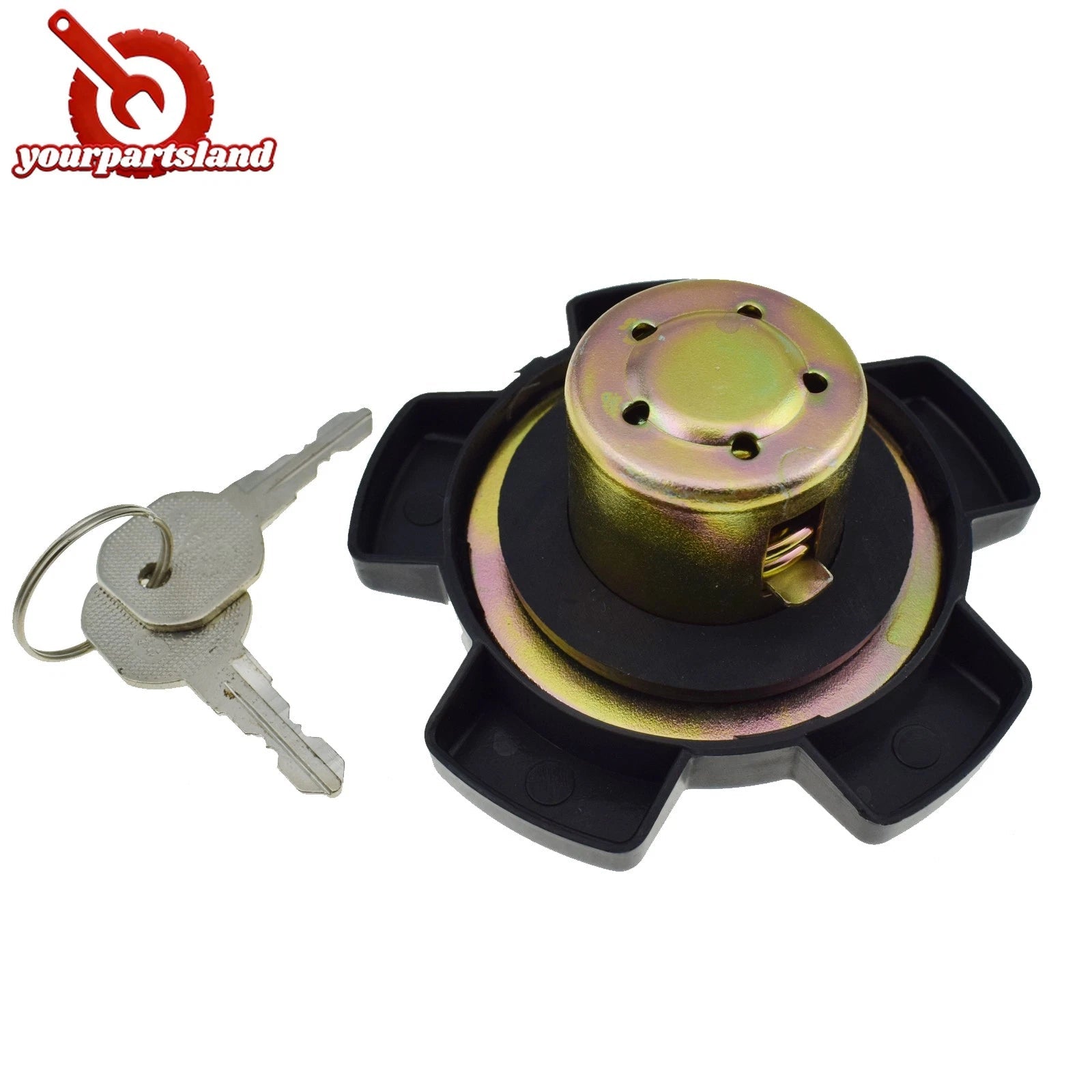Fuel Tank Reservoir Cap w/ 2 Key For VW GOLF Mk1 SCIROCCO 171201551D,1115650400 6B93BC-57