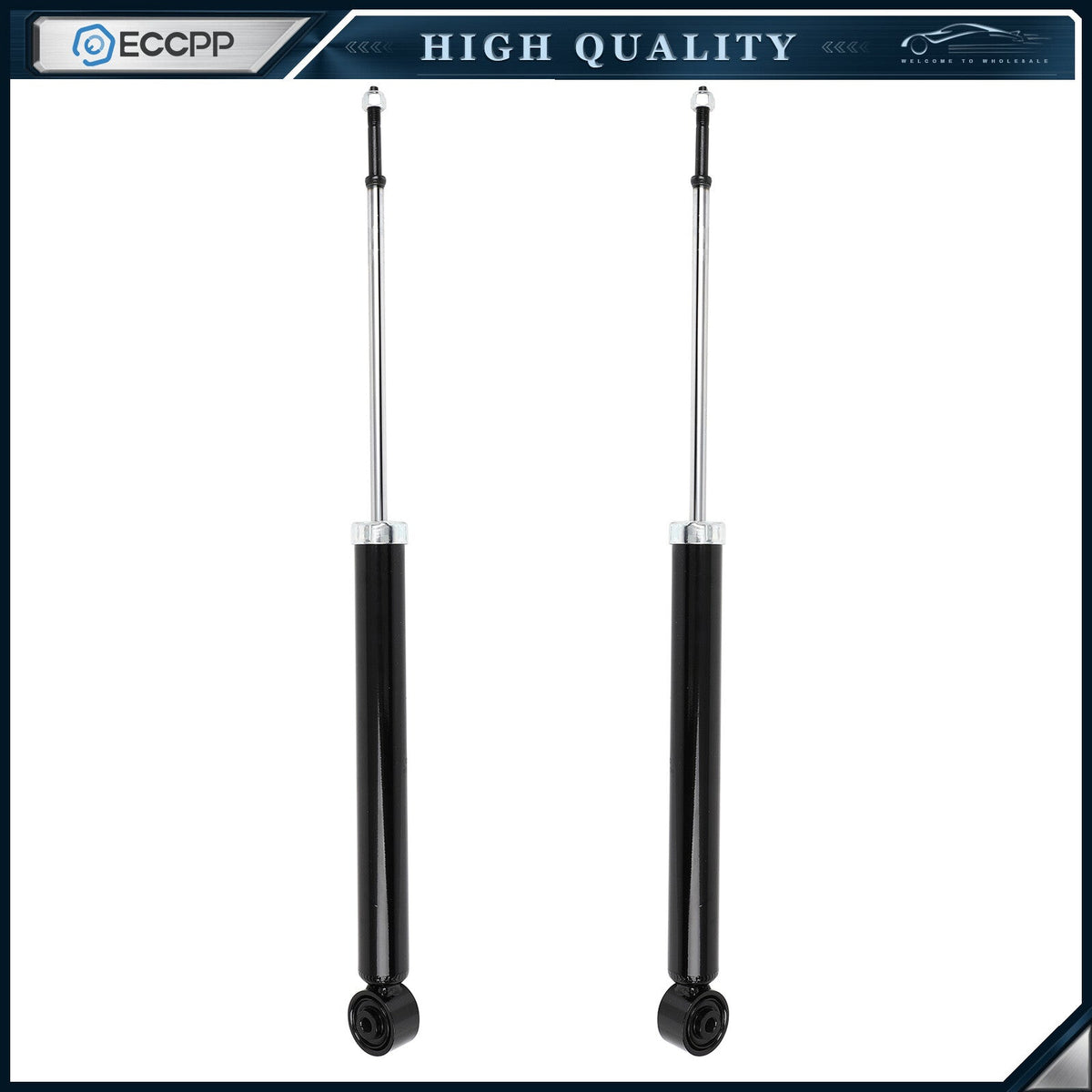 Shock Rear Driver Passenger Pair Set 2pc For Toyota Yaris Prius Scion xD 6B93BC-57
