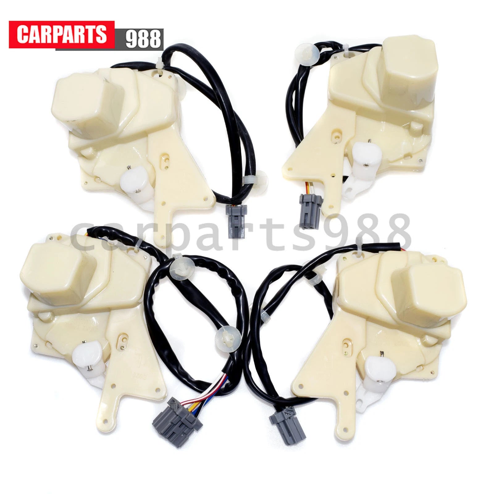 4Pcs Door Lock Actuator Front Rear LH RH for 1994-1997 Honda Accord 72155SV4A21 6B93BC-57
