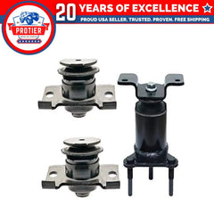 Fits Nissan Frontier, Xterra, Pathfinder 2005-2014 2WD 4.0L Motor Mount Set 6B93BC-57