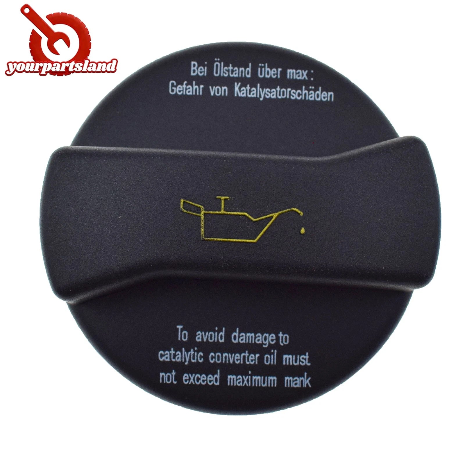 For Porsche Cayenne Panamera Engine Oil Filler Cap Fuel Tank Cap 95510448500 6B93BC-57