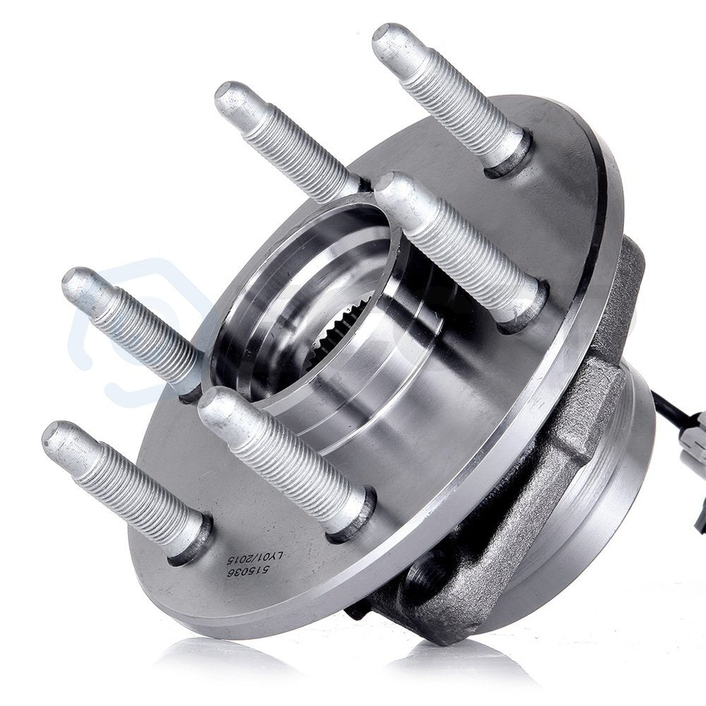 Front Suspension Wheel Hub Bearing with Brake Rotor Pad For 00-06 Suburban 1500 KOEEP