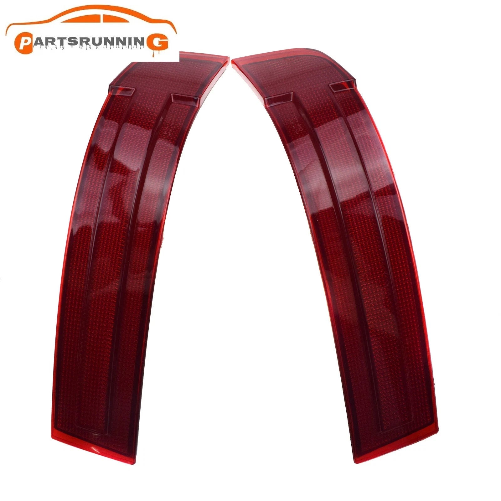 Pair Rear Bumper Reflector Lens for Mercedes-Benz GL450 GL320 GL550 1648201274 6B93BC-57