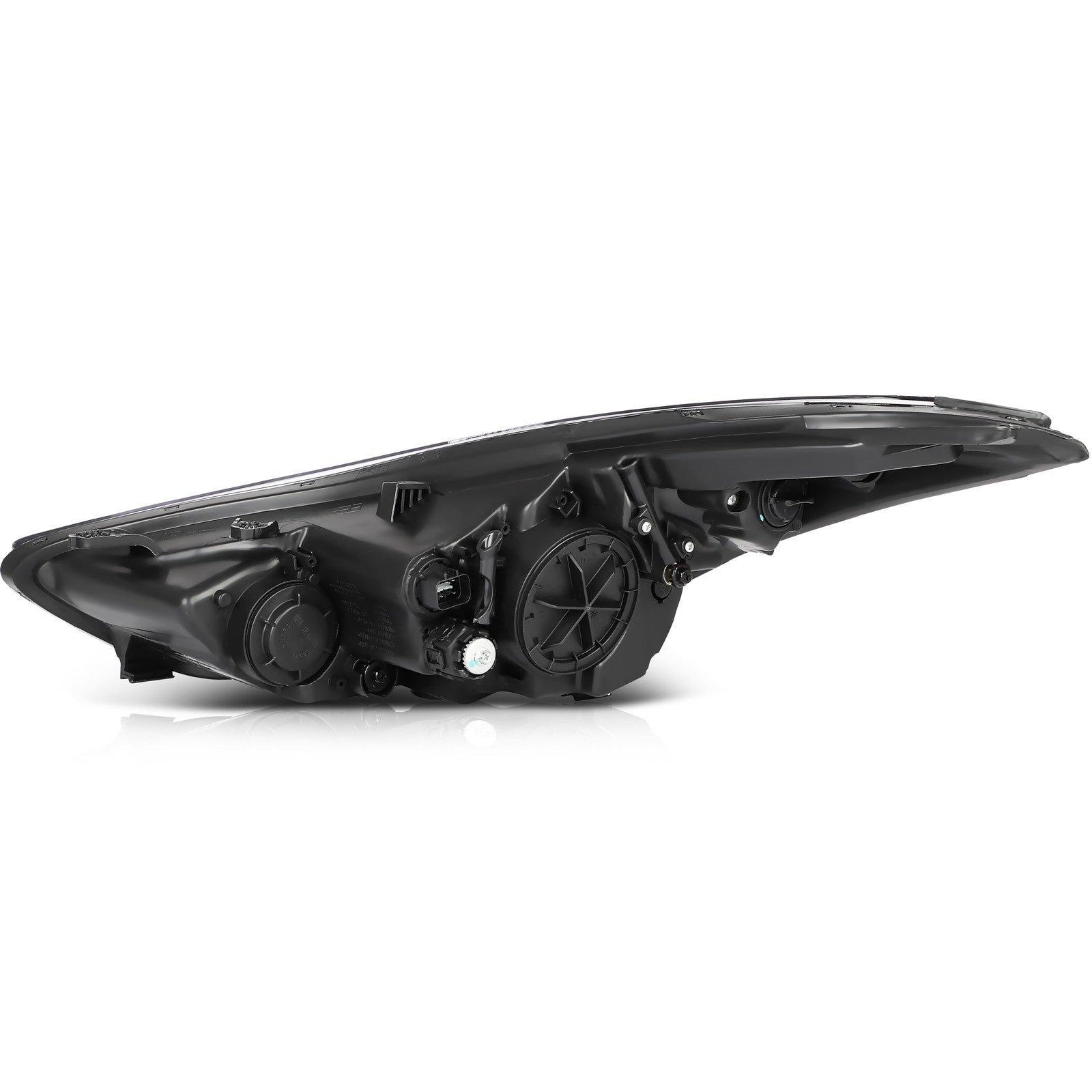 Passenger Side For 2014-2016 Hyundai Elantra Black Housing Headlights Assembly 6B93BC-57