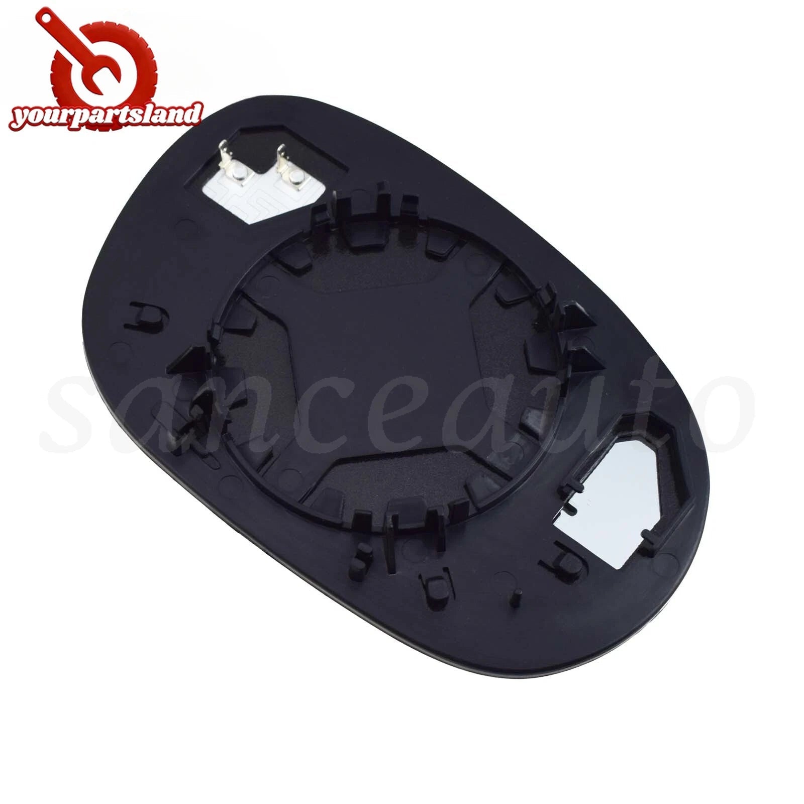 Left Heated Mirror Glass Rearview Mirror Lens for Dodge Challenger 2008-2022 6B93BC-57