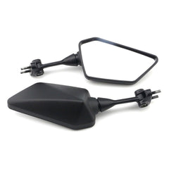 Black Left Right Rearview Side Mirror For Kawasaki Ninja 250R EX250 2008-2013 US